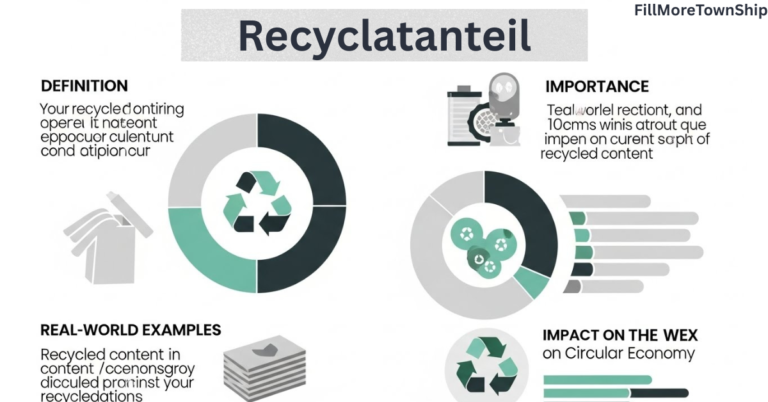 Recyclatanteil: Meaning & Importance in Sustainability