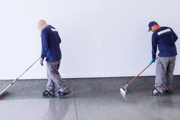 Flake Epoxy Garage Flooring