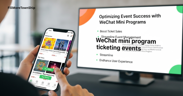 WeChat Mini Program Ticketing Events