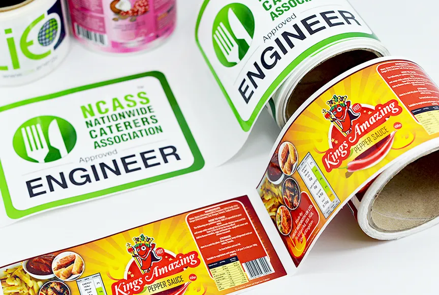 Glossy Label Sticker Paper Factory