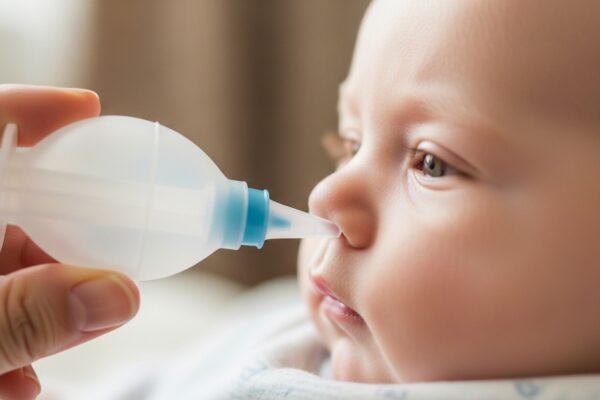 Nasal Aspirator for a Baby